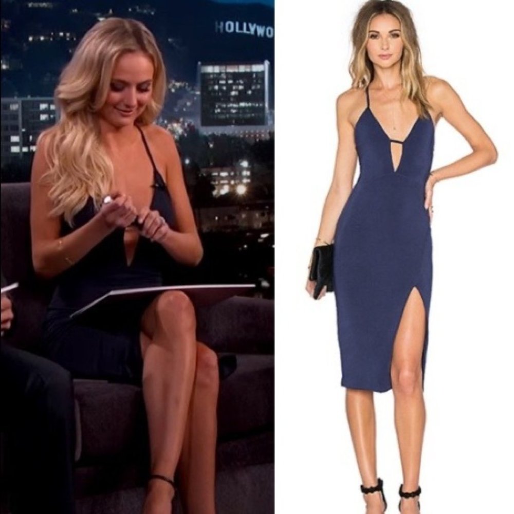 NWT Lovers + Friends "Heart You" Midi Dress S